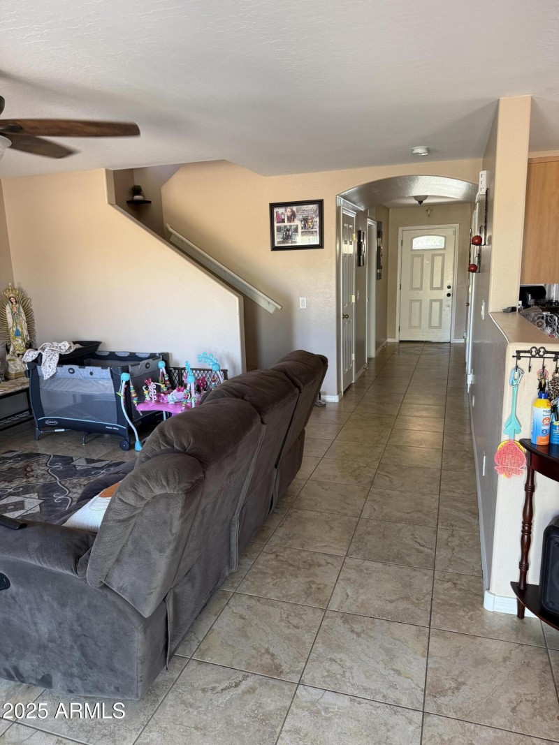 Main entrance walk way