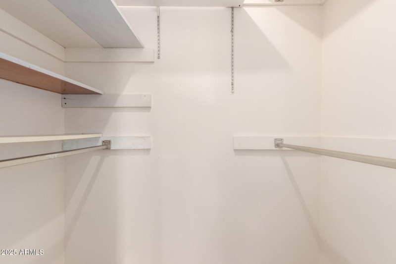 Primary Walk in closet