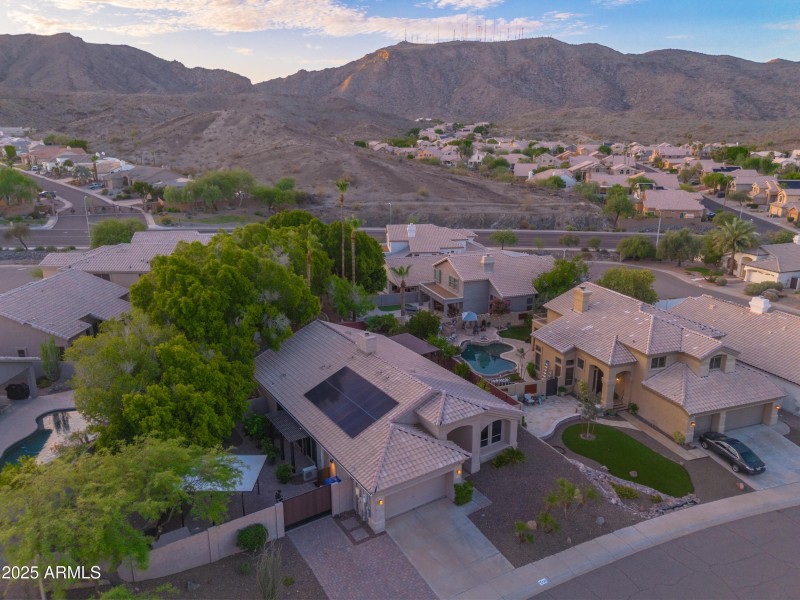 Mountainous Ahwatukee Foothills