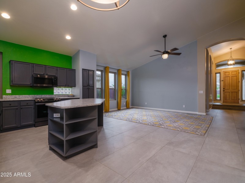 Desirable Open Floorplan