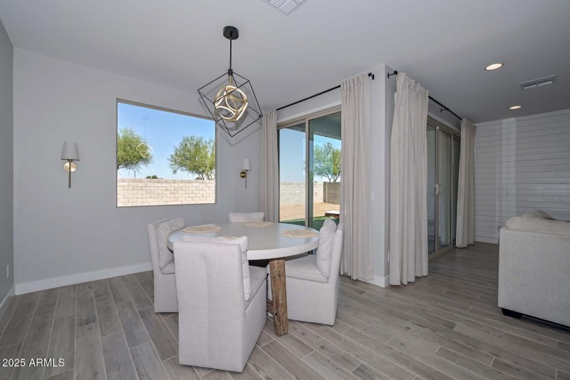 Sunny Dining with Patio Access