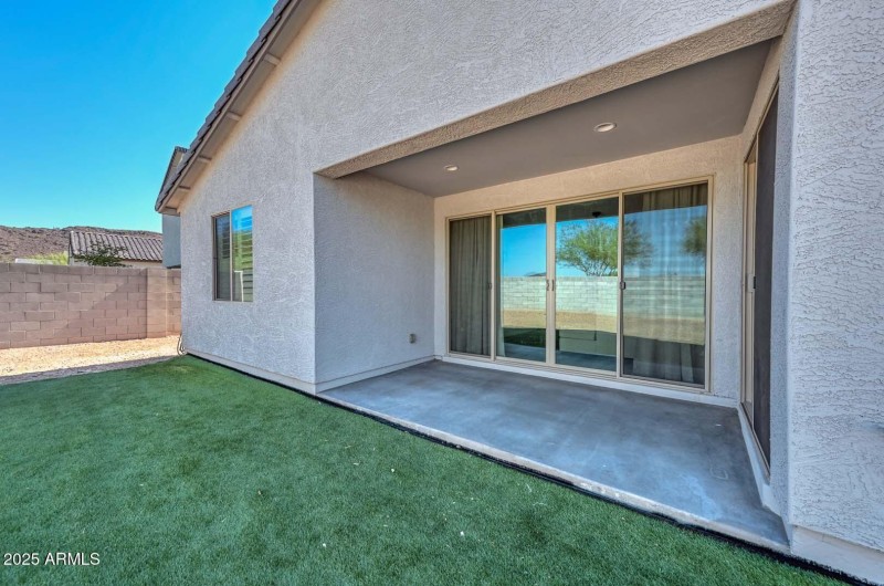 Shaded Backyard Patio