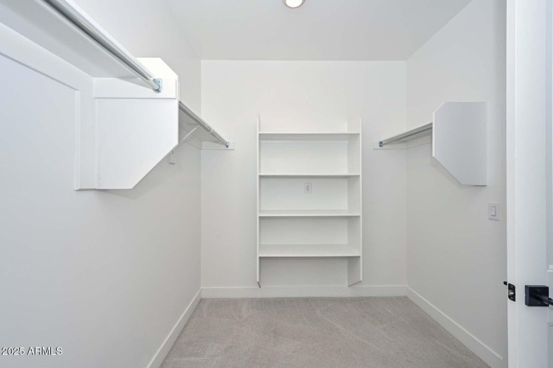 Spacious Walk-In Closet