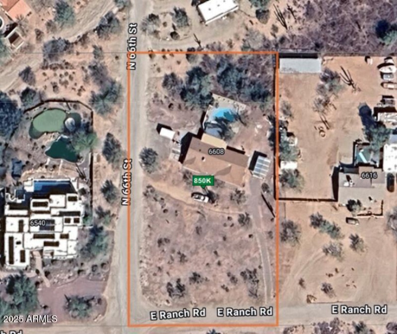 Ranch Road Property Line