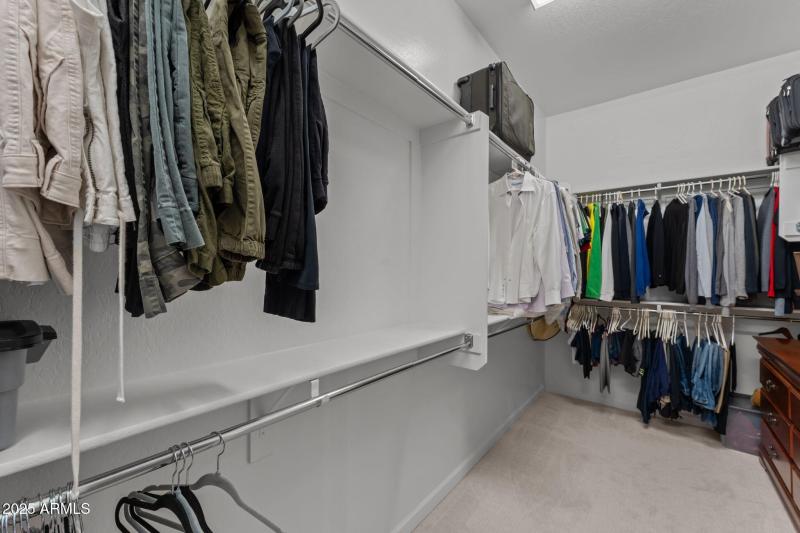 Large walk-in closet