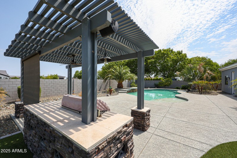 BBQ Grill (view from west)