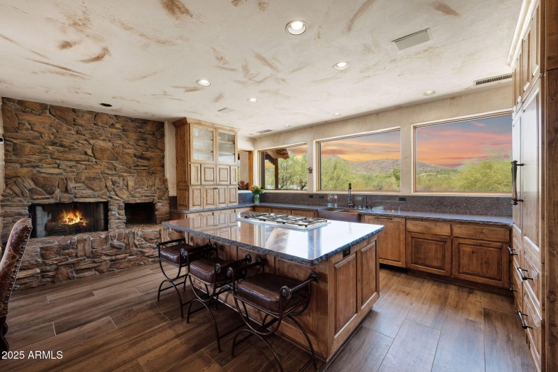 Spectacular Views from Kitchen