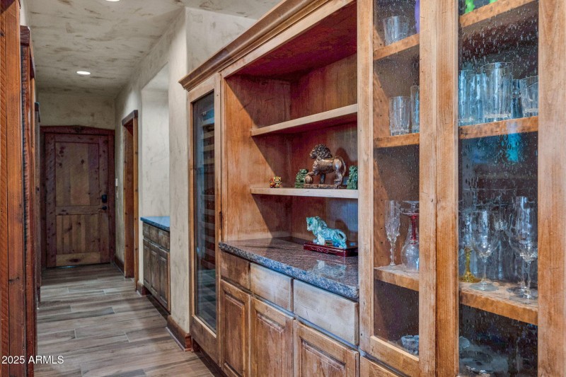 Buffet With Wine Cooler