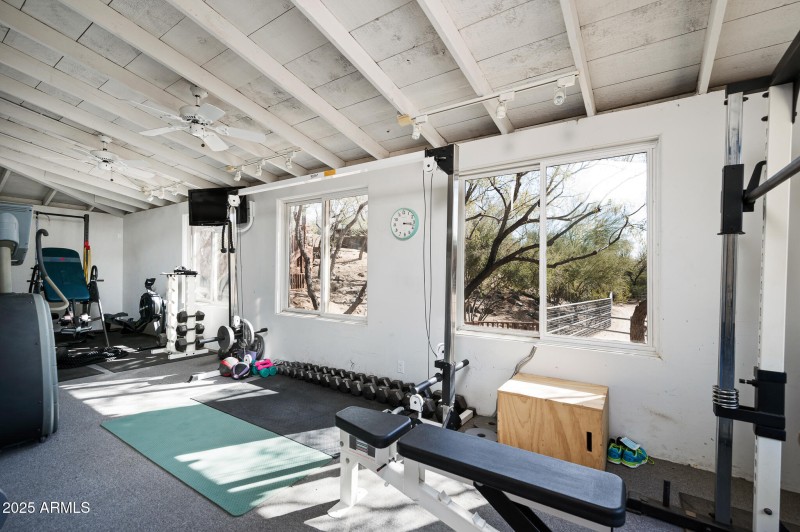 Attached Exercise Room