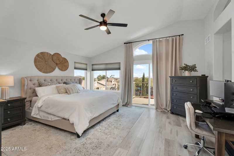 Primary Bedroom with views