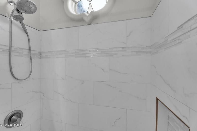 Tiled Tub/Shower Upstairs