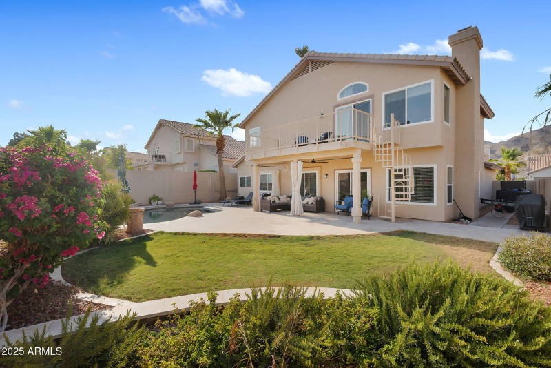 Walkout deck from Primary Bedroom