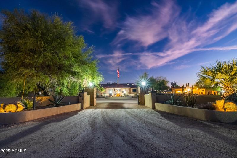 gated entry