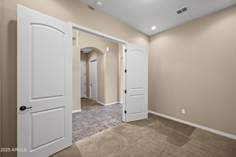 Front hall office/den