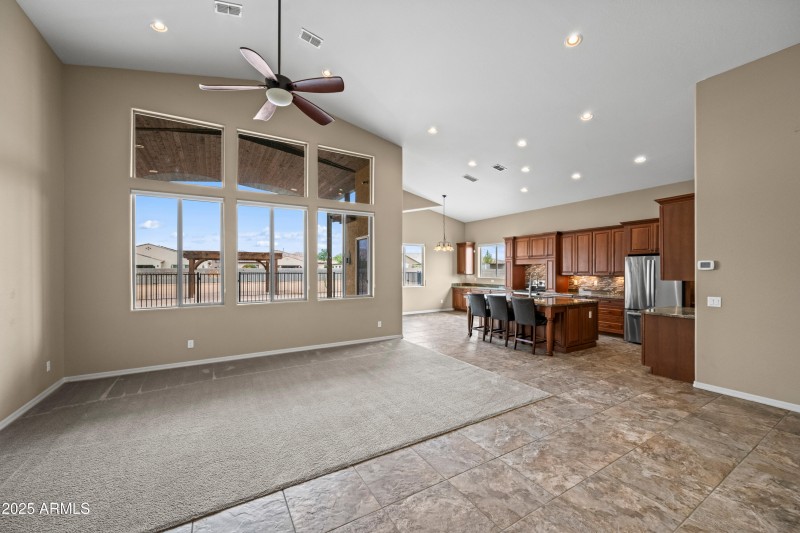 entering great room/kitchen