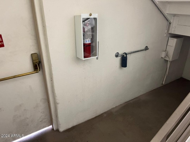 lockbox enter South Stair Door