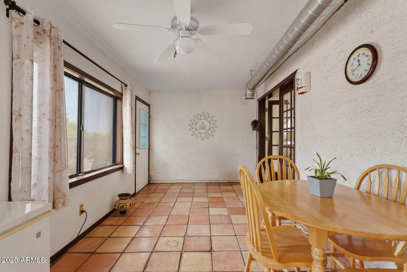 Sun room off of main living area