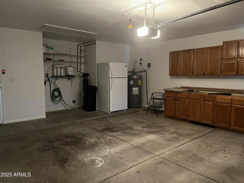 Garage with Cabinets