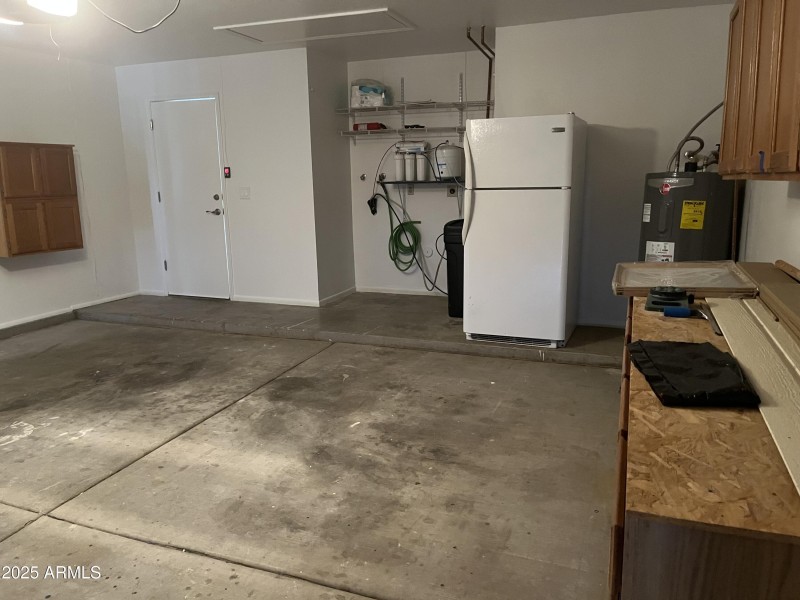 Garage with Cabinets