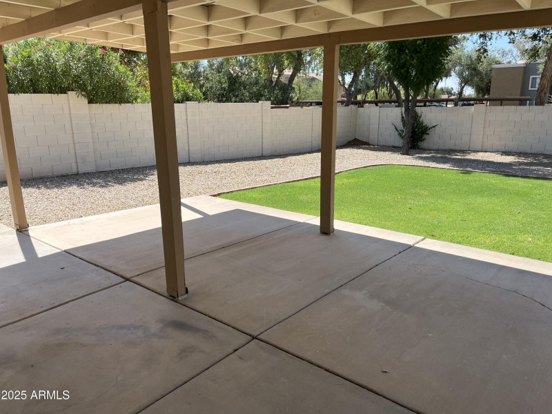 Extra Large Covered Patio