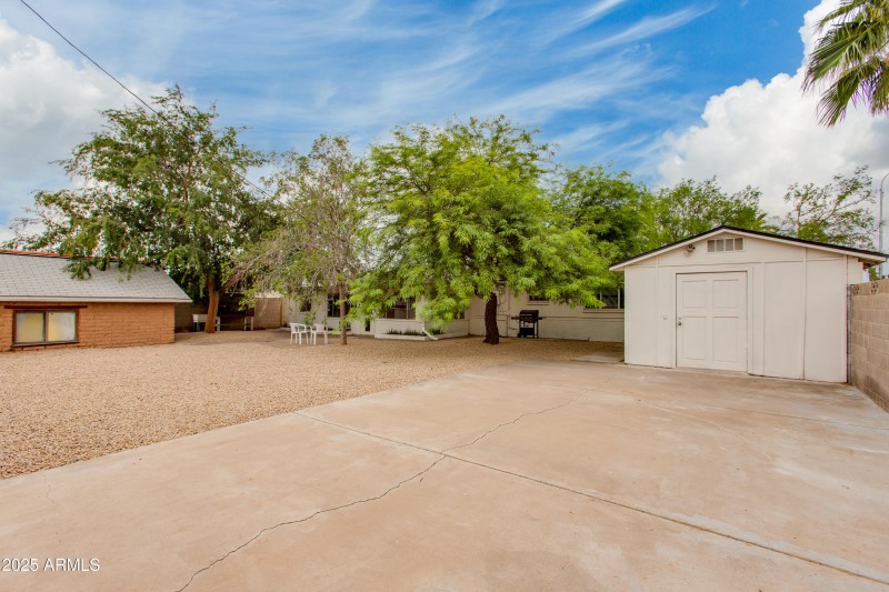 Backyard + RV Parking Slab