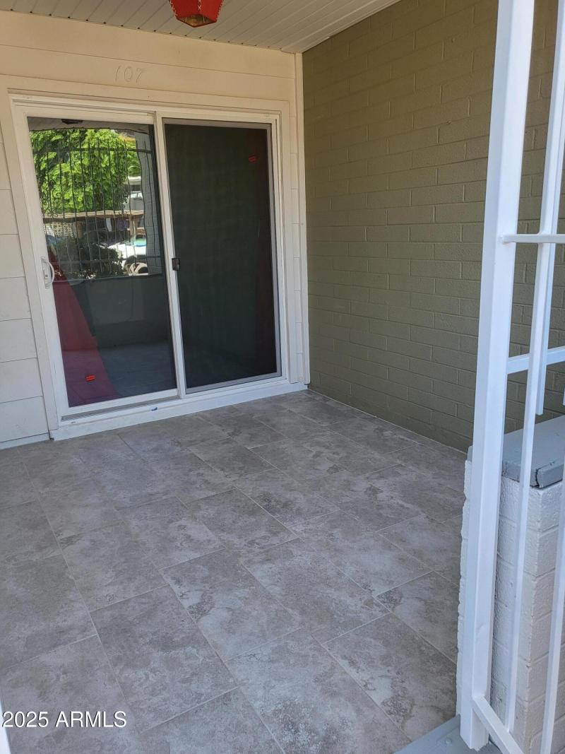 BACK ENTRANCE FROM PARKING