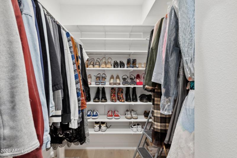 Primary Walk in Closet