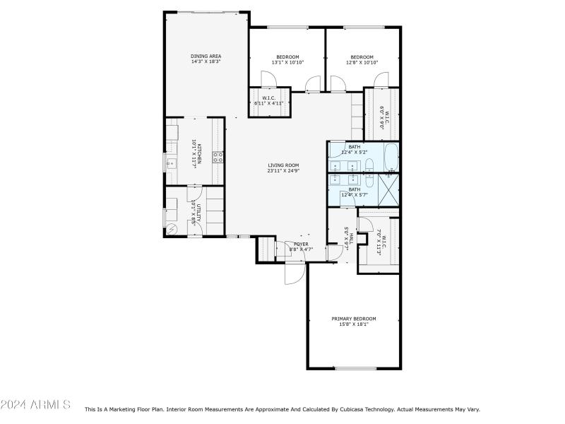 Floorplan with Dimensions