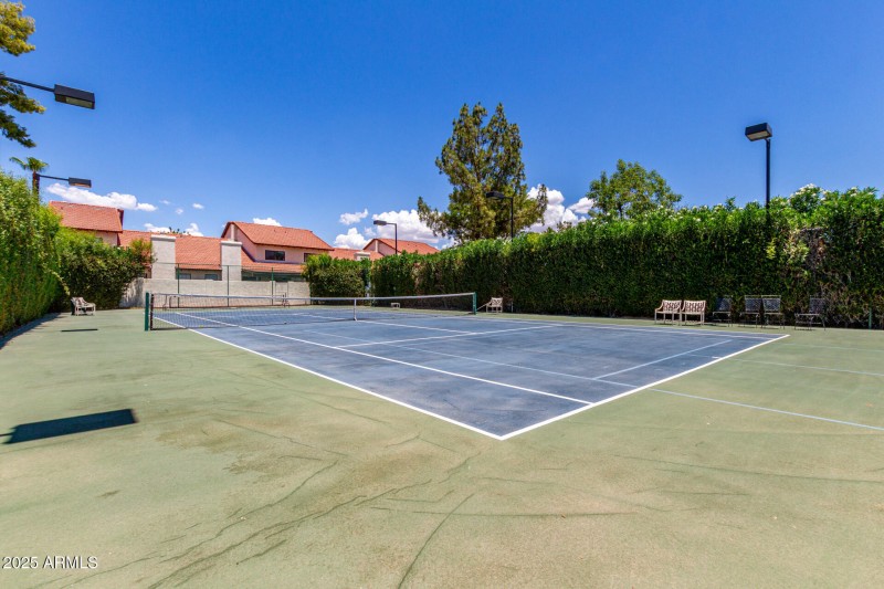 Tennis courts