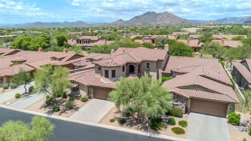 Drone view of Black Mountain