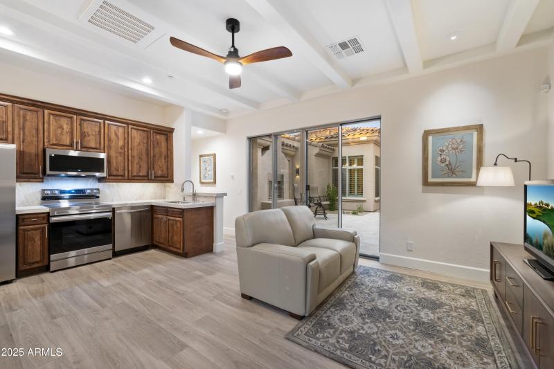 Guest Home Kitchen + Living