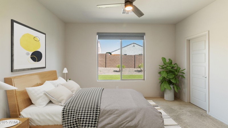 Primary Bedroom *Virtually Staged*