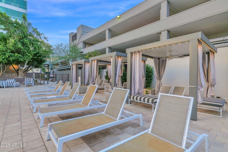 Pool Entertaining Area
