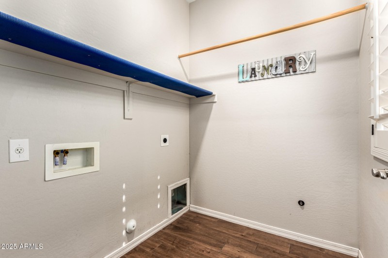 Laundry room downstairs