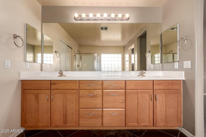 Dual Sink Vanity