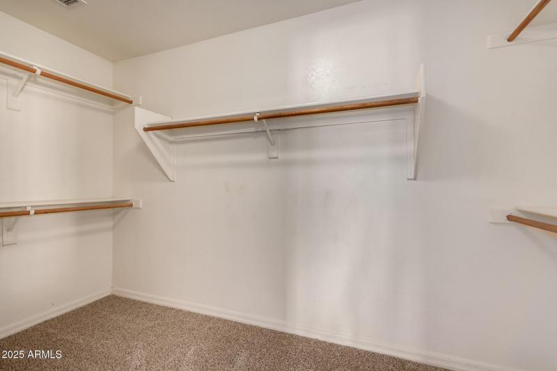 Large Walk-in Closet at Owner's Suite