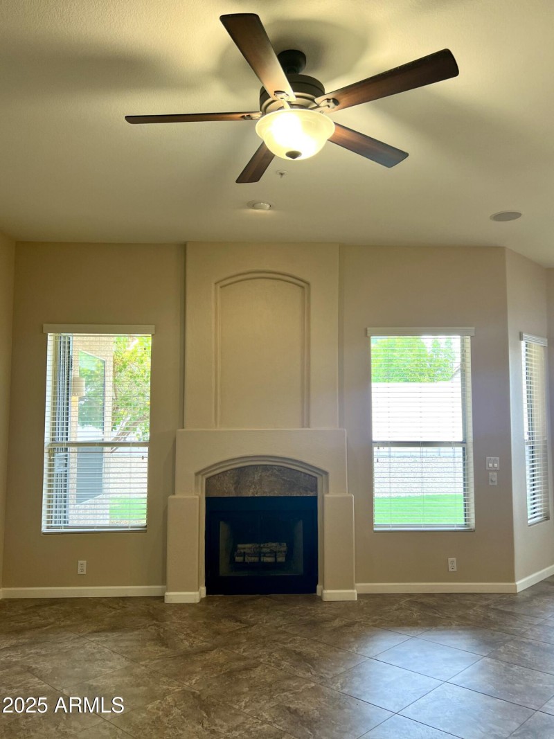 Wood Burning Fireplace