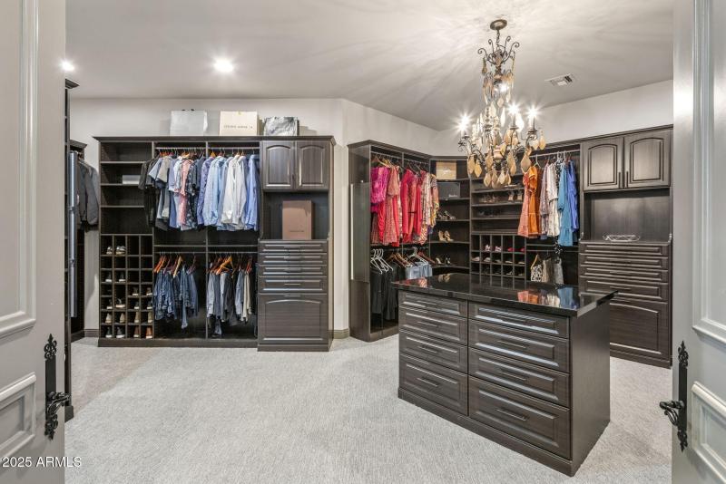 Designer Primary Closet