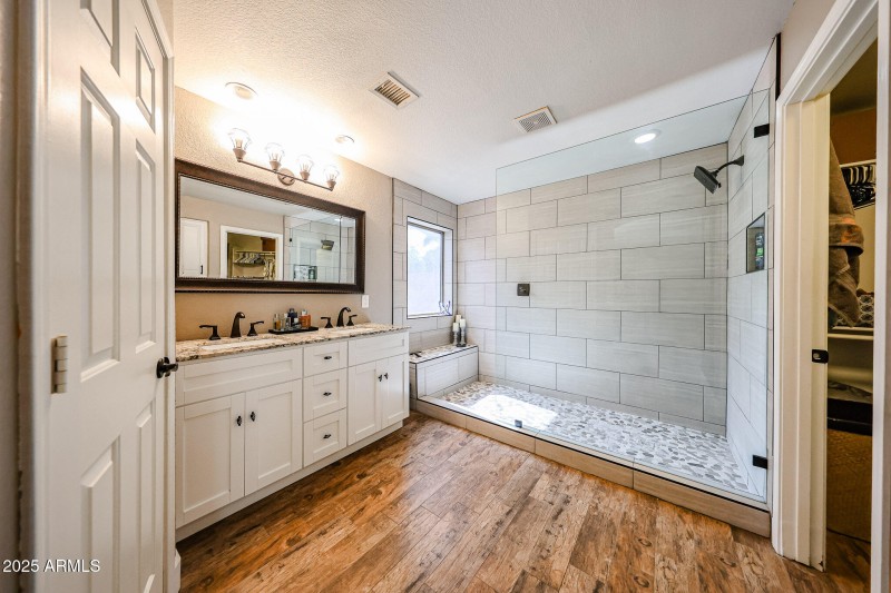 Remodeled Primary Bathroom