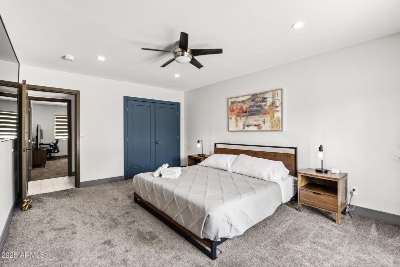 Second primary bedroom towards entry