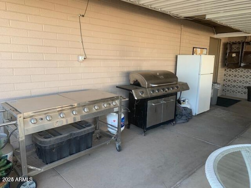 Outdoor Grill at Clubhouse