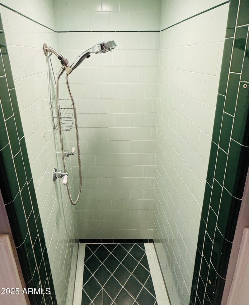 Tile-Wrapped Secondary Shower
