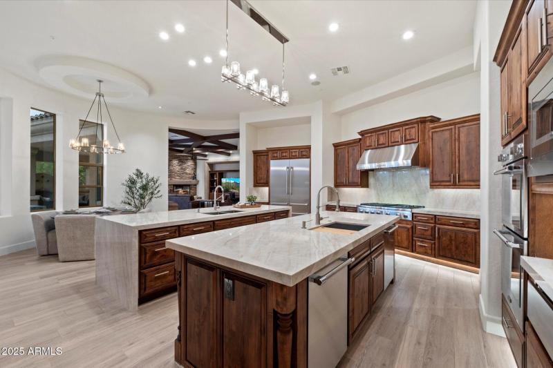 Kitchen to Family Room