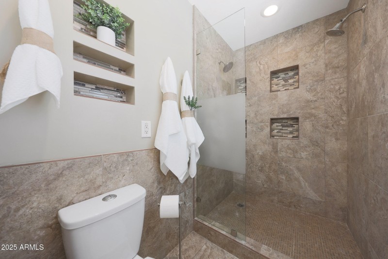 Beautifully upgraded Primary Shower