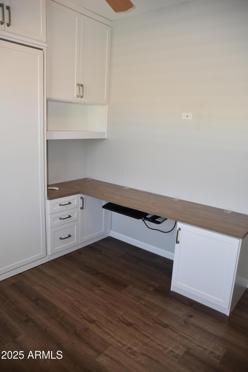 Custom Desk matching Built Ins