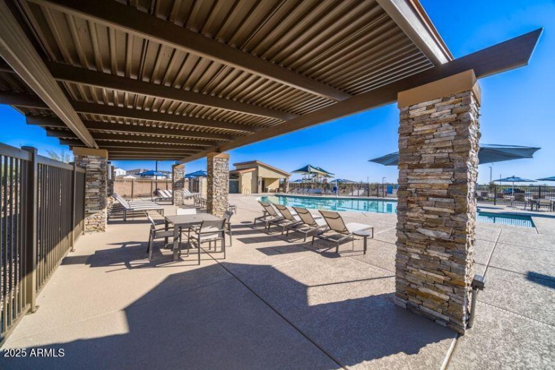 Combs Ranch Community Pool Lounge Chairs