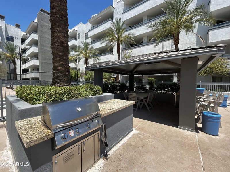 Community BBQ and dry bar ramada Playa