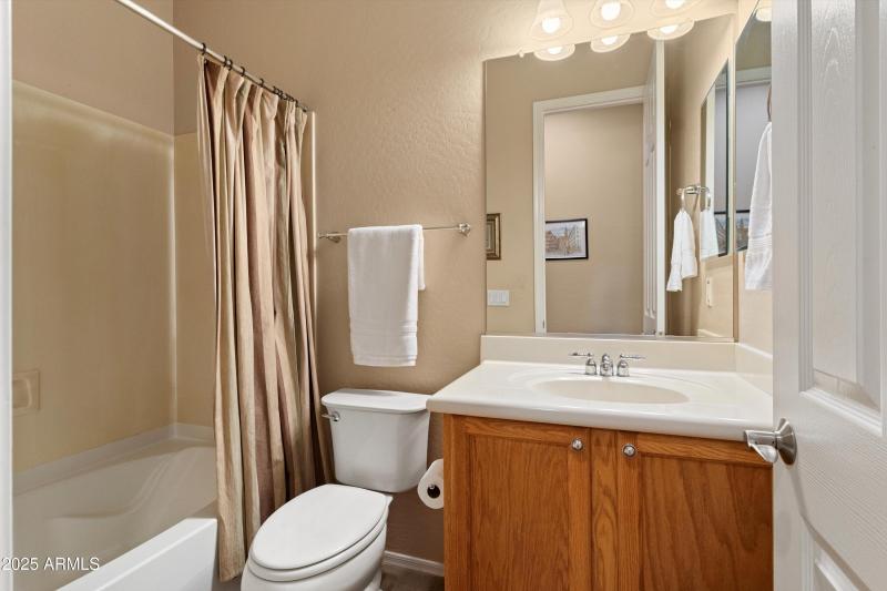 GUEST BATH WITH TUB/SHOWER