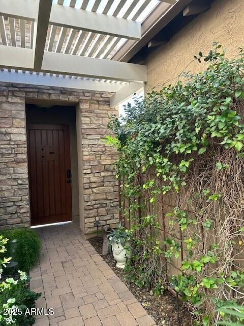 Entrance into Courtyard