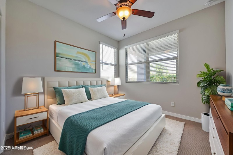 Virtually Staged Bedroom 3